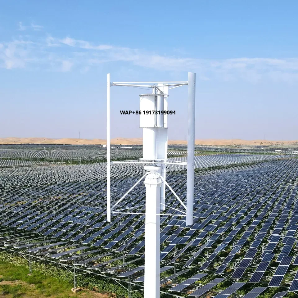 Wind Turbine Generator - Komple Ünite Jeneratör 100Kw Hibrit Enerji