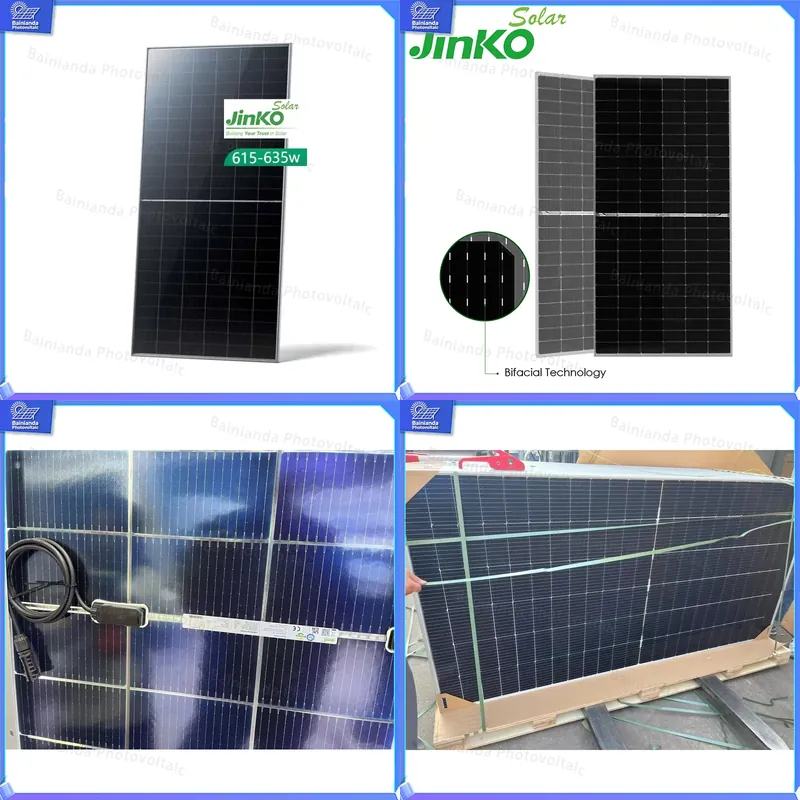 Jinko Solar Panel N-Type - Jinko 615W Çift Taraflı Bifacial N-Tipi