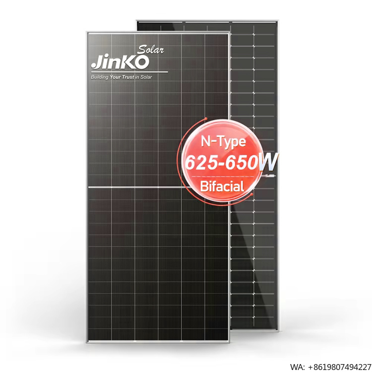 Jinko Solar Panel N-Type - Stokta hazır Jinko JKM625-650N-78HL4-BDV Çift Taraflı