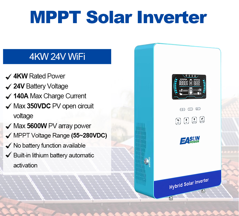 EASUN POWER 4KW İnvertör 110V  - Renewable Energy Systems incelemesi ve fiyatı