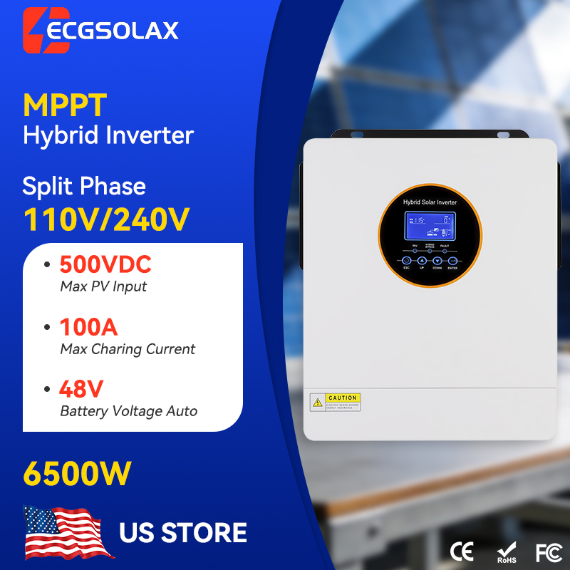 ECGSOLAX 6.5KW Hibrit Güneş İn - Solar Pump Controller incelemesi ve fiyatı