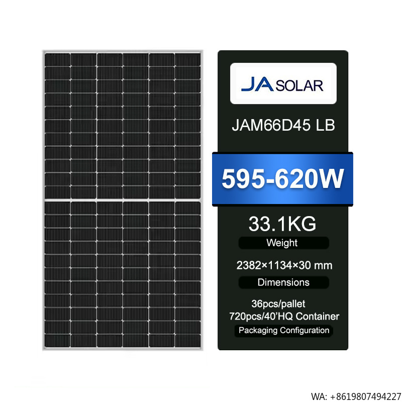 Düşük Minimum Sipariş Adedi JA - Jinko Solar Panel N-Type incelemesi ve fiyatı